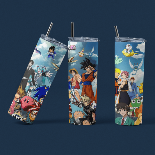 Cartoon tumbler